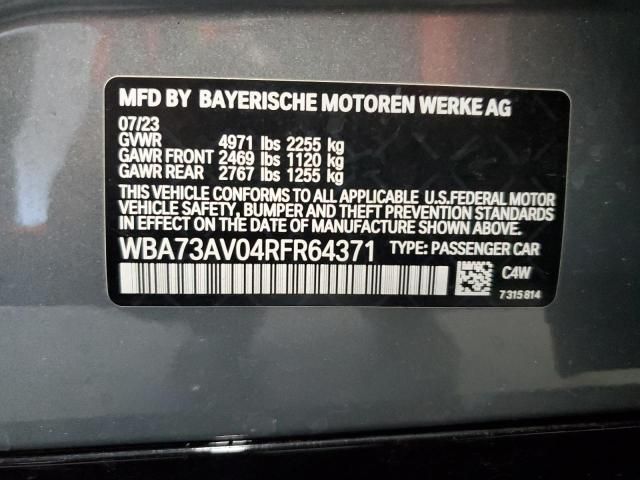 2024 BMW 430XI Gran Coupe