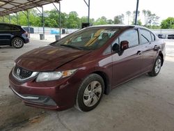 Honda Civic lx salvage cars for sale: 2013 Honda Civic LX