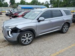 Salvage cars for sale at Wichita, KS auction: 2021 Hyundai Palisade SEL