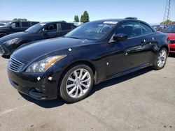 Salvage cars for sale from Copart Hayward, CA: 2012 Infiniti G37 Base