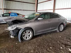 Salvage cars for sale at Houston, TX auction: 2016 Chrysler 200 Limited