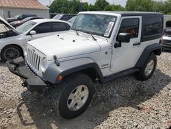 Salvage cars for sale at Columbus, OH auction: 2013 Jeep Wrangler Sport