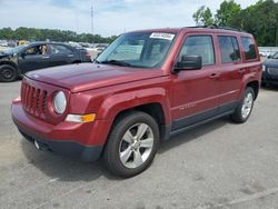 Salvage cars for sale at Dunn, NC auction: 2016 Jeep Patriot Latitude