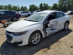 Chevrolet salvage cars for sale: 2020 Chevrolet Malibu LT