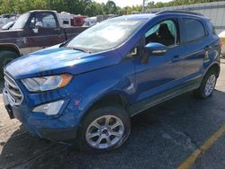 Salvage cars for sale at Sikeston, MO auction: 2020 Ford Ecosport SE