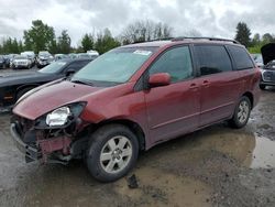 Salvage cars for sale at Portland, OR auction: 2004 Toyota Sienna XLE
