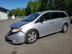 Salvage cars for sale at East Granby, CT auction: 2011 Honda Odyssey Touring