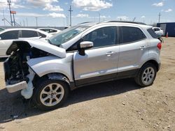 Salvage cars for sale at Greenwood, NE auction: 2019 Ford Ecosport SE