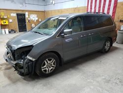 Salvage cars for sale at Kincheloe, MI auction: 2007 Honda Odyssey EXL