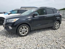 Salvage cars for sale at Wayland, MI auction: 2017 Ford Escape SE