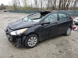 Salvage cars for sale at Candia, NH auction: 2017 Hyundai Accent SE