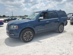 Salvage cars for sale at Arcadia, FL auction: 2016 Lincoln Navigator Select