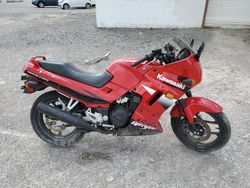 Salvage motorcycles for sale at Leroy, NY auction: 2001 Kawasaki EX250 F