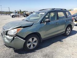 Salvage cars for sale at Mentone, CA auction: 2016 Subaru Forester 2.5I