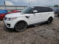 Salvage cars for sale at Dyer, IN auction: 2015 Land Rover Range Rover Sport SE