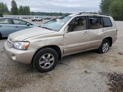 Salvage cars for sale from Copart Arlington, WA: 2007 Toyota Highlander Sport