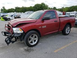 Salvage cars for sale from Copart Rogersville, MO: 2014 Dodge RAM 1500 ST