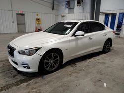 Salvage cars for sale at Lumberton, NC auction: 2017 Infiniti Q50 Premium