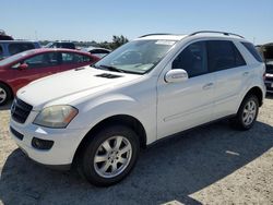 Salvage cars for sale from Copart Antelope, CA: 2006 Mercedes-Benz ML 350
