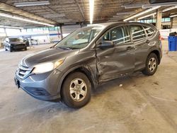 Salvage cars for sale at Wheeling, IL auction: 2013 Honda CR-V LX