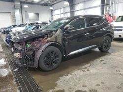 Salvage cars for sale at Ham Lake, MN auction: 2017 Nissan Murano S