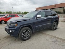 Jeep Grand Cherokee Vehiculos salvage en venta: 2018 Jeep Grand Cherokee Limited