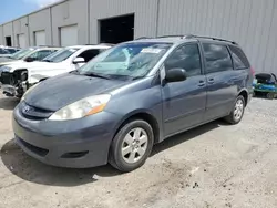 Salvage cars for sale at Jacksonville, FL auction: 2008 Toyota Sienna CE