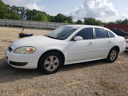 Chevrolet Impala lt Vehiculos salvage en venta: 2010 Chevrolet Impala LT