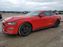 Salvage cars for sale at Houston, TX auction: 2021 Ford Mustang