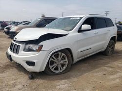 Salvage cars for sale at Chicago Heights, IL auction: 2014 Jeep Grand Cherokee Laredo