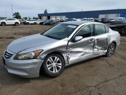 Salvage cars for sale at Woodhaven, MI auction: 2011 Honda Accord SE