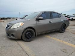 Salvage cars for sale at Oklahoma City, OK auction: 2014 Nissan Versa S