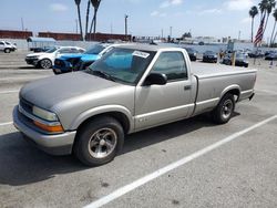Salvage trucks for sale at Van Nuys, CA auction: 2002 Chevrolet S Truck S10