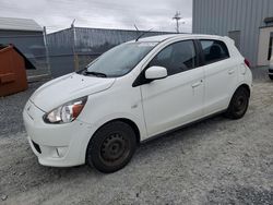 Salvage cars for sale from Copart Elmsdale, NS: 2014 Mitsubishi Mirage ES