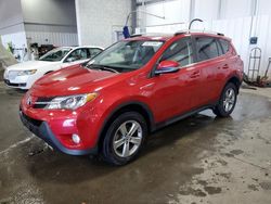 Salvage cars for sale at Ham Lake, MN auction: 2015 Toyota Rav4 XLE