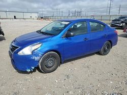 Salvage cars for sale from Copart Haslet, TX: 2015 Nissan Versa S