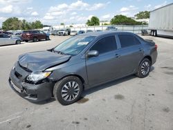 Salvage cars for sale from Copart Orlando, FL: 2009 Toyota Corolla Base