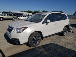 Subaru Forester 2.5i Premium salvage cars for sale: 2017 Subaru Forester 2.5I Premium