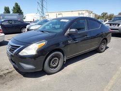 Salvage cars for sale at Hayward, CA auction: 2015 Nissan Versa S