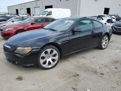 Salvage cars for sale from Copart Jacksonville, FL: 2005 BMW 645 CI Automatic