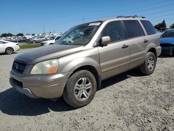 Salvage cars for sale from Copart Eugene, OR: 2004 Honda Pilot EXL