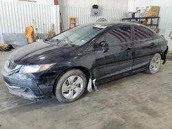 Salvage cars for sale from Copart Lufkin, TX: 2015 Honda Civic LX
