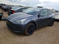 Salvage cars for sale at Elgin, IL auction: 2023 Tesla Model Y