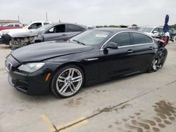 Vehiculos salvage en venta de Copart Grand Prairie, TX: 2013 BMW 650 I