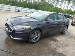 Salvage cars for sale at Harleyville, SC auction: 2020 Ford Fusion SEL
