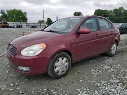 Hyundai Accent gls salvage cars for sale: 2009 Hyundai Accent GLS