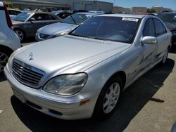 Mercedes-Benz s 430 Vehiculos salvage en venta: 2001 Mercedes-Benz S 430