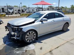 Salvage cars for sale from Copart Sacramento, CA: 2018 Mercedes-Benz CLA 250
