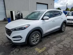 Salvage cars for sale at Woodburn, OR auction: 2016 Hyundai Tucson Limited