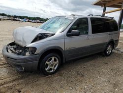 Pontiac Montana salvage cars for sale: 2005 Pontiac Montana